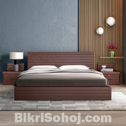 Regal furniture-Wooden Bed | BDH-315